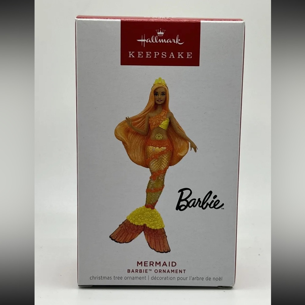 2023 Hallmark MERMAID BARBIE Magic Light Keepsake Christmas Ornament